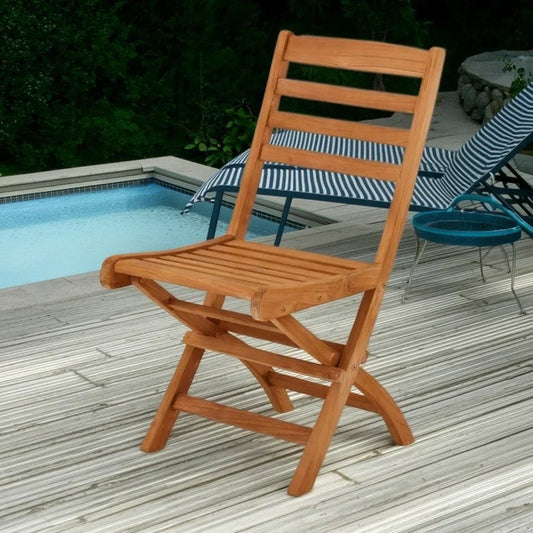 كرسي خارجي خشب زان، 50*45*80 سم