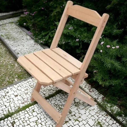 كرسي خارجي خشب زان، 50*50*80 سم