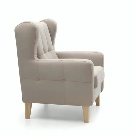 طقم أنتريه روز فاتح خشب زان - PLC34 - Homix