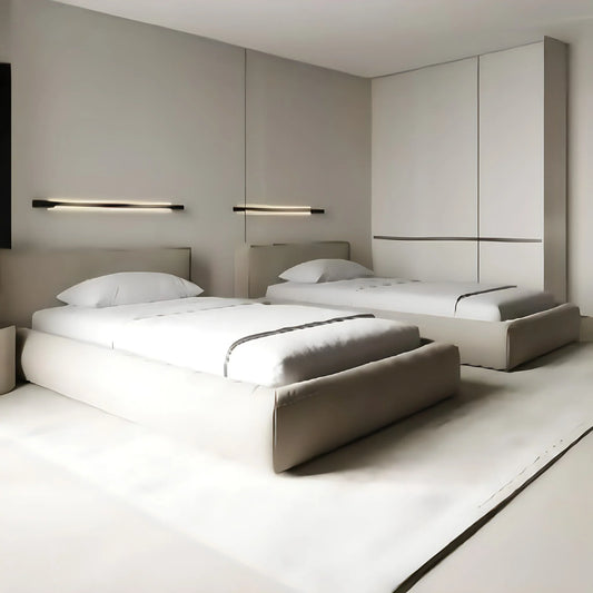 سريربن خشب كونتر ، مع كومود خشب ام دي اف