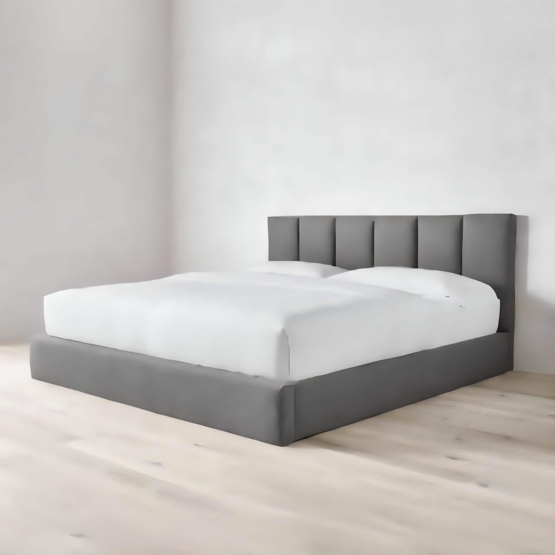 سرير كوين خشب كونتر، 140*195*120 سم