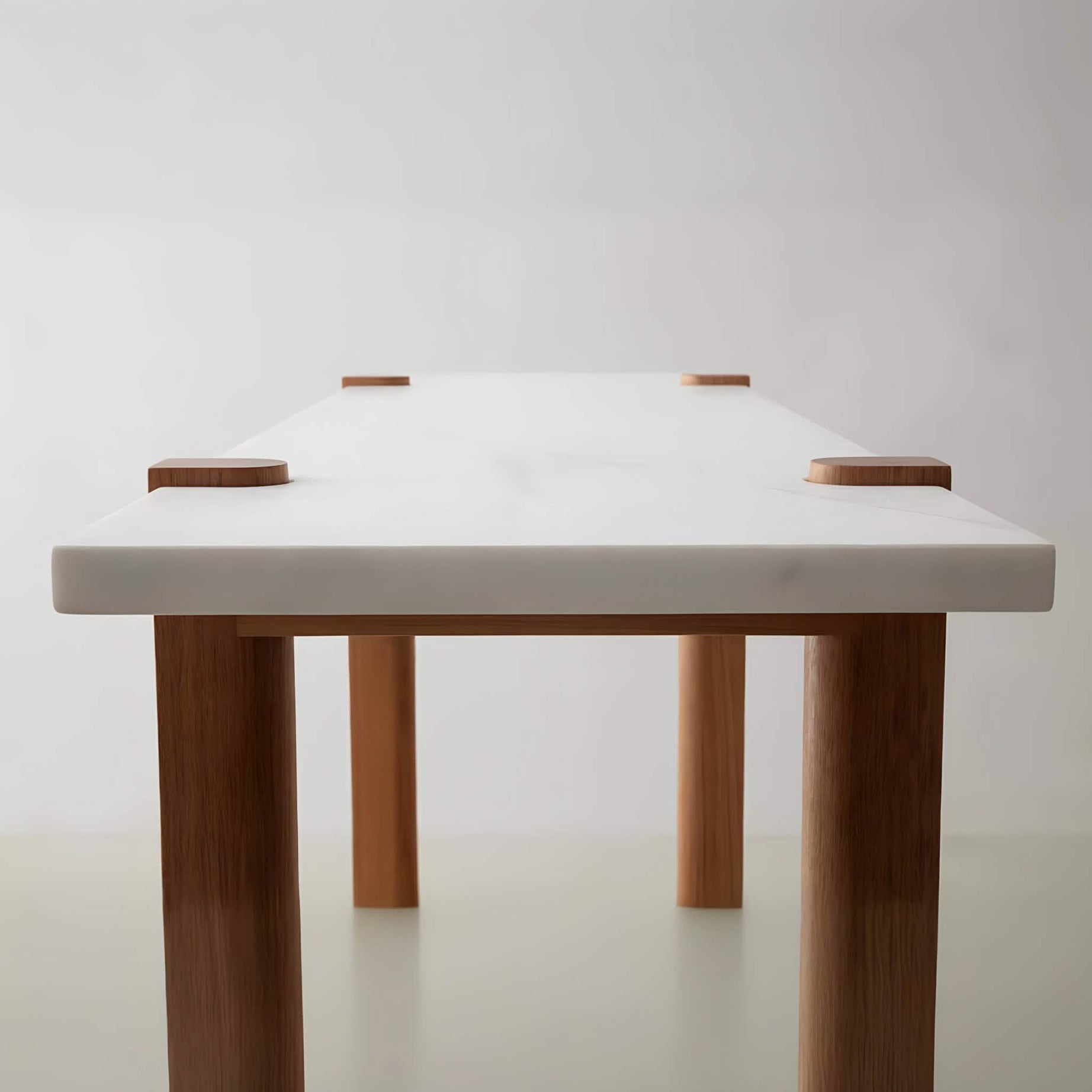 كونسول خشب زان، 120*35*100 سم