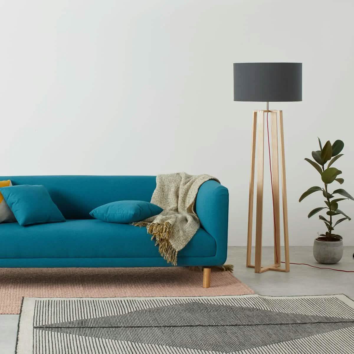 أباجورة أرضية خشب، 40*150 سم