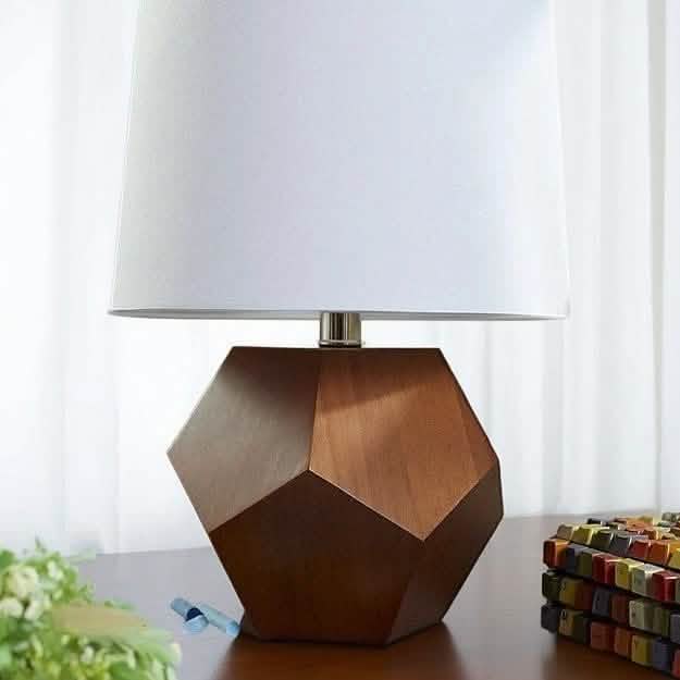 أباجورة خشب، 28*45 سم