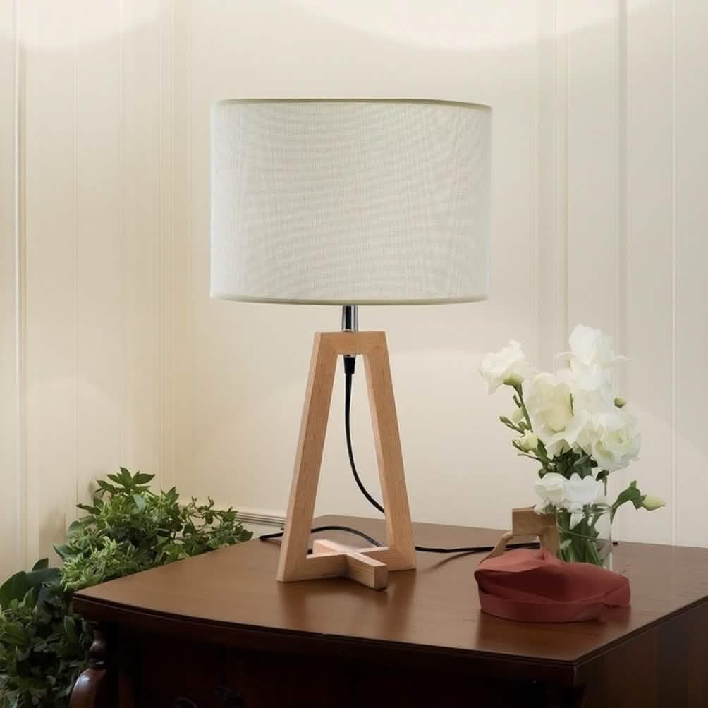 أباجورة خشب، 28*45 سم