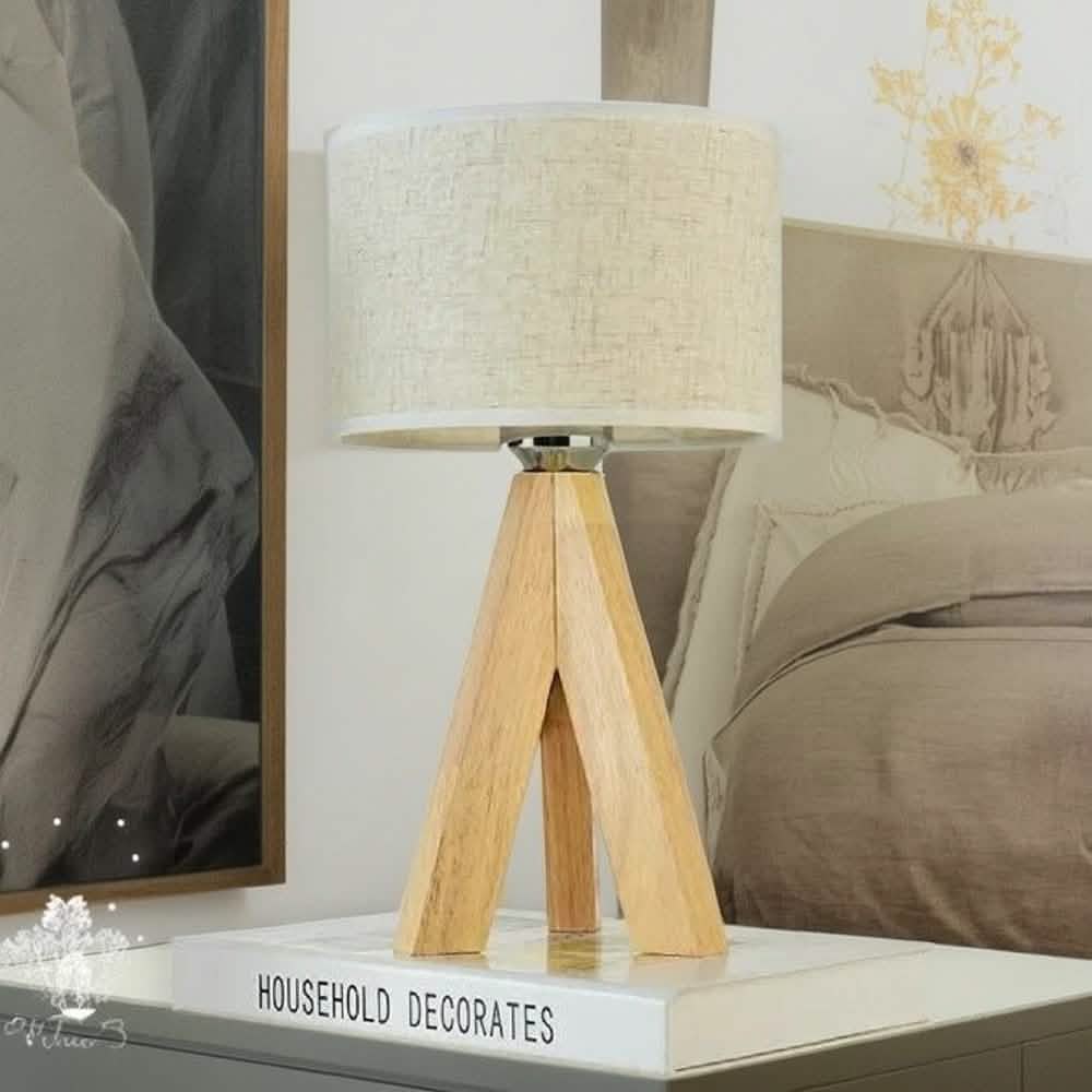 أباجورة خشب، 28*45 سم