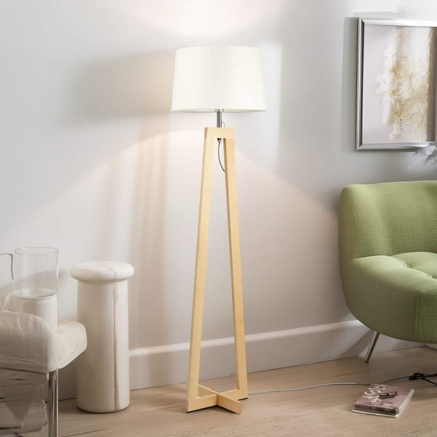 أباجورة أرضية خشب، 40*150 سم