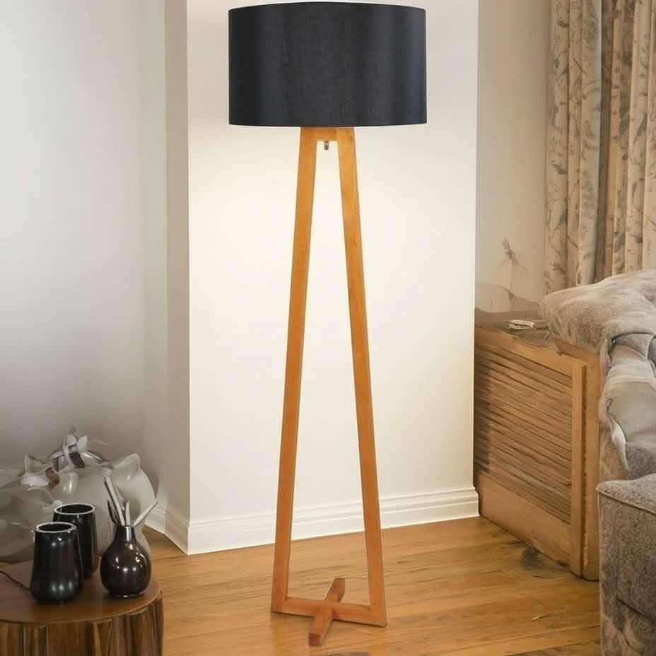 أباجورة أرضية خشب، 40*150 سم