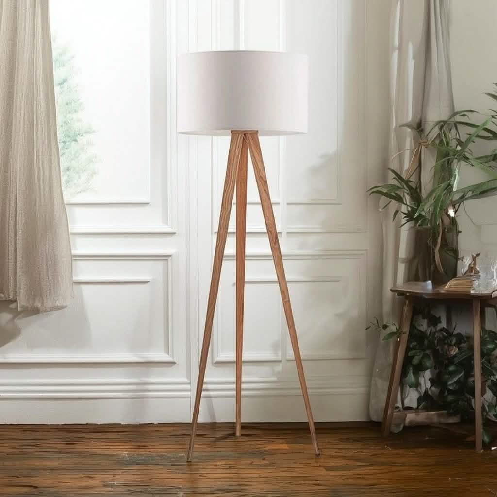 أباجورة أرضية خشب، 40*150 سم