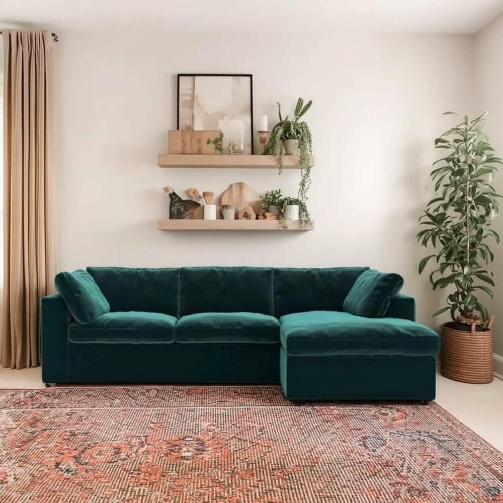 ركنة خشب زان أحمر، 260*180*80 سم