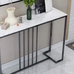 كونسول ستيل ورخام، 120×35×90 سم - صورة 2