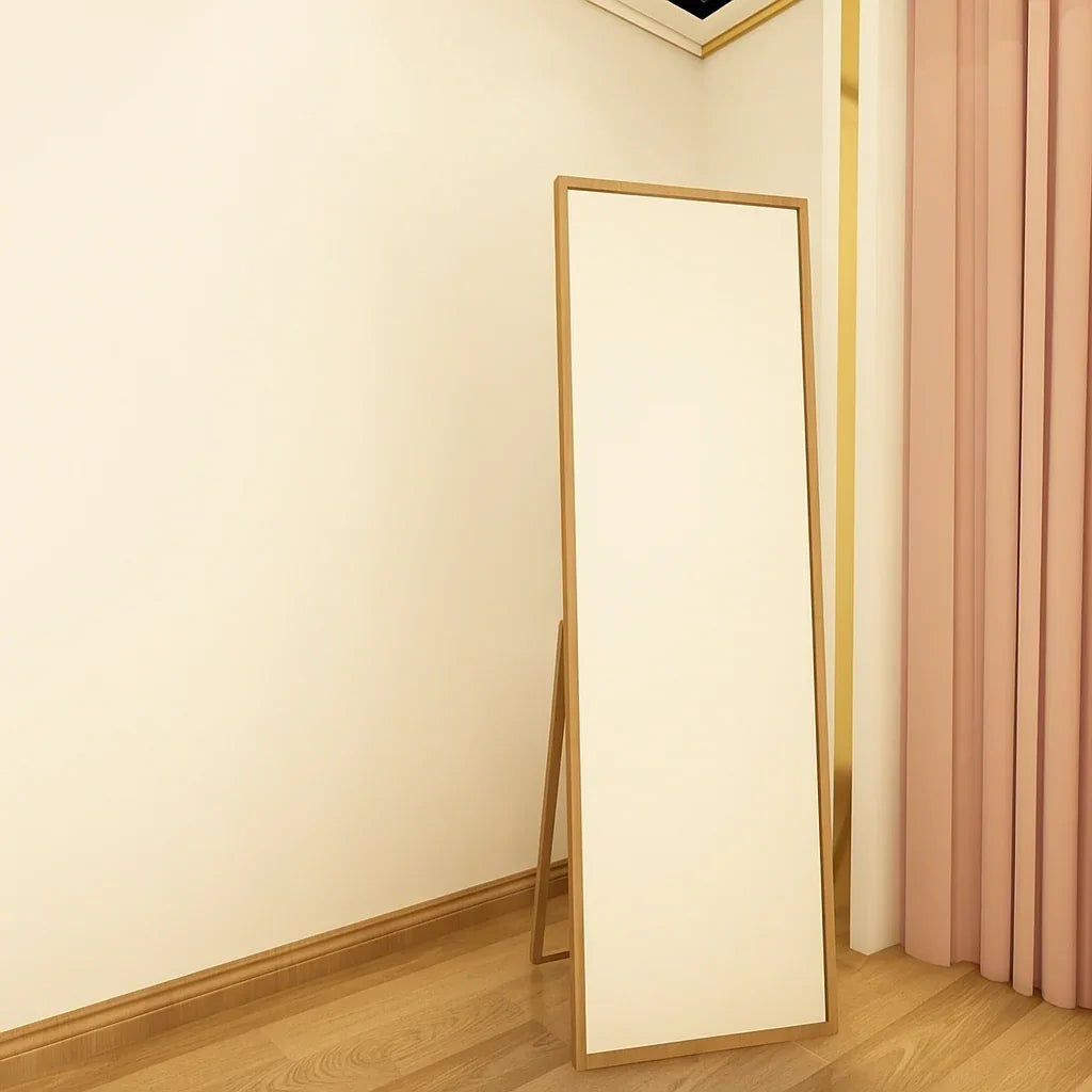 مرايا ستاند بإطار خشب، 55*2*165 سم