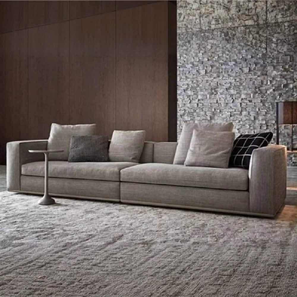 كنبة خشب زان أحمر، 240*70*80 سم