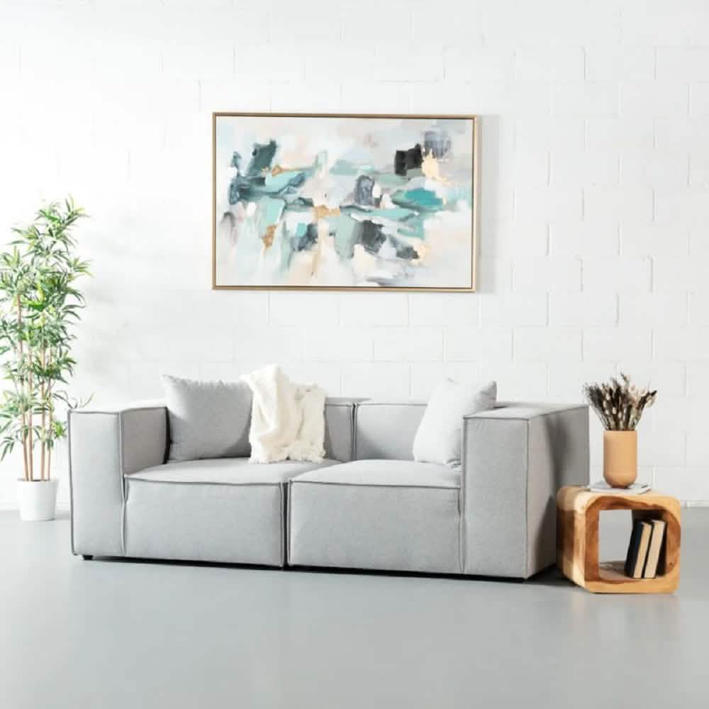 كنبة خشب زان أحمر، 200*65*75 سم