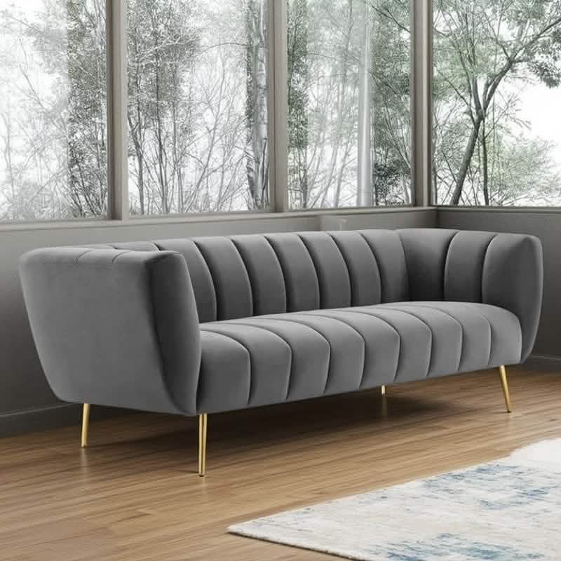 كنبة خشب زان أحمر، 200*65*75 سم