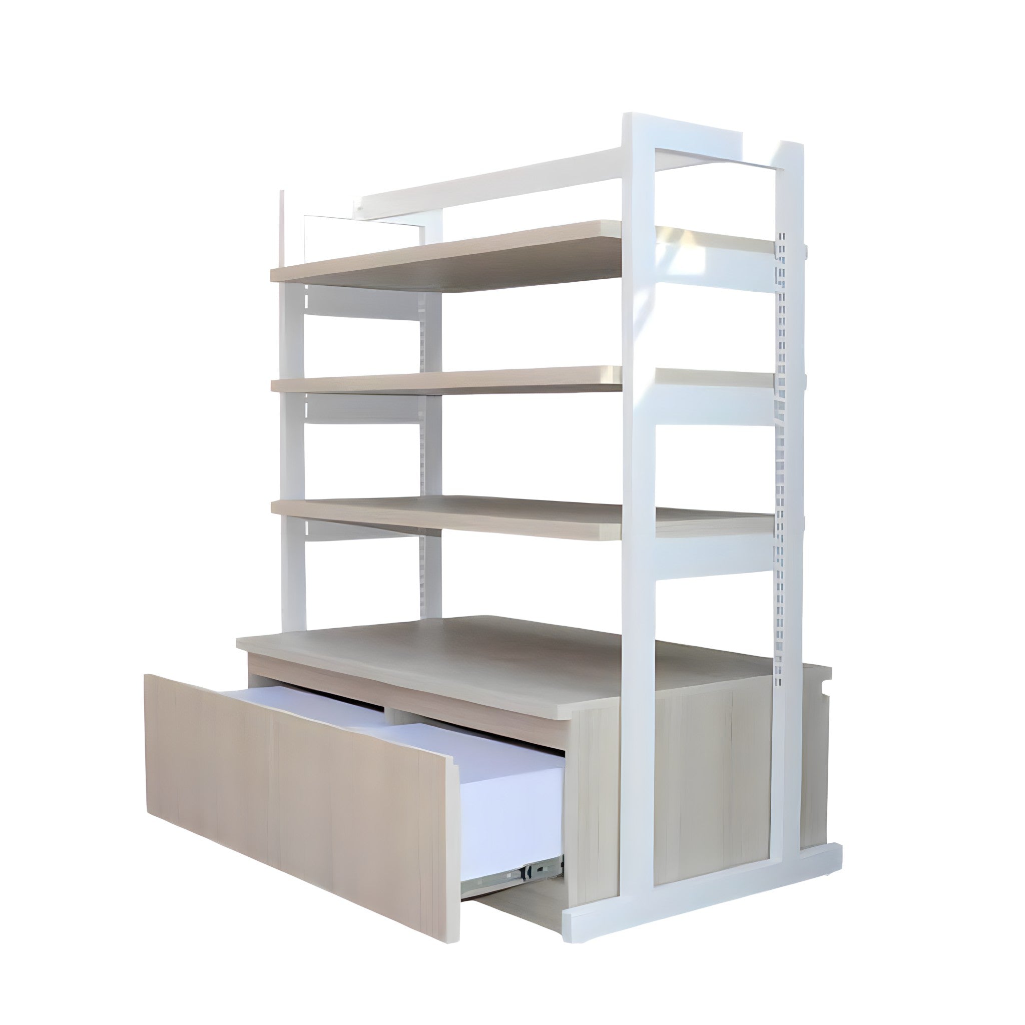 وحدة أرفف معدن، 100*40*150 سم