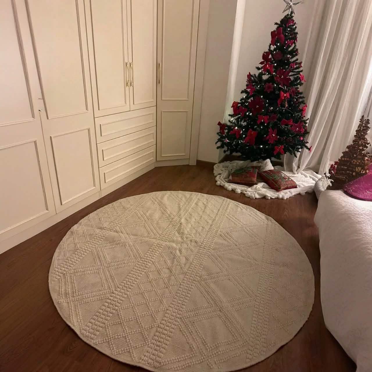 سجادة صوف، 200*200 سم