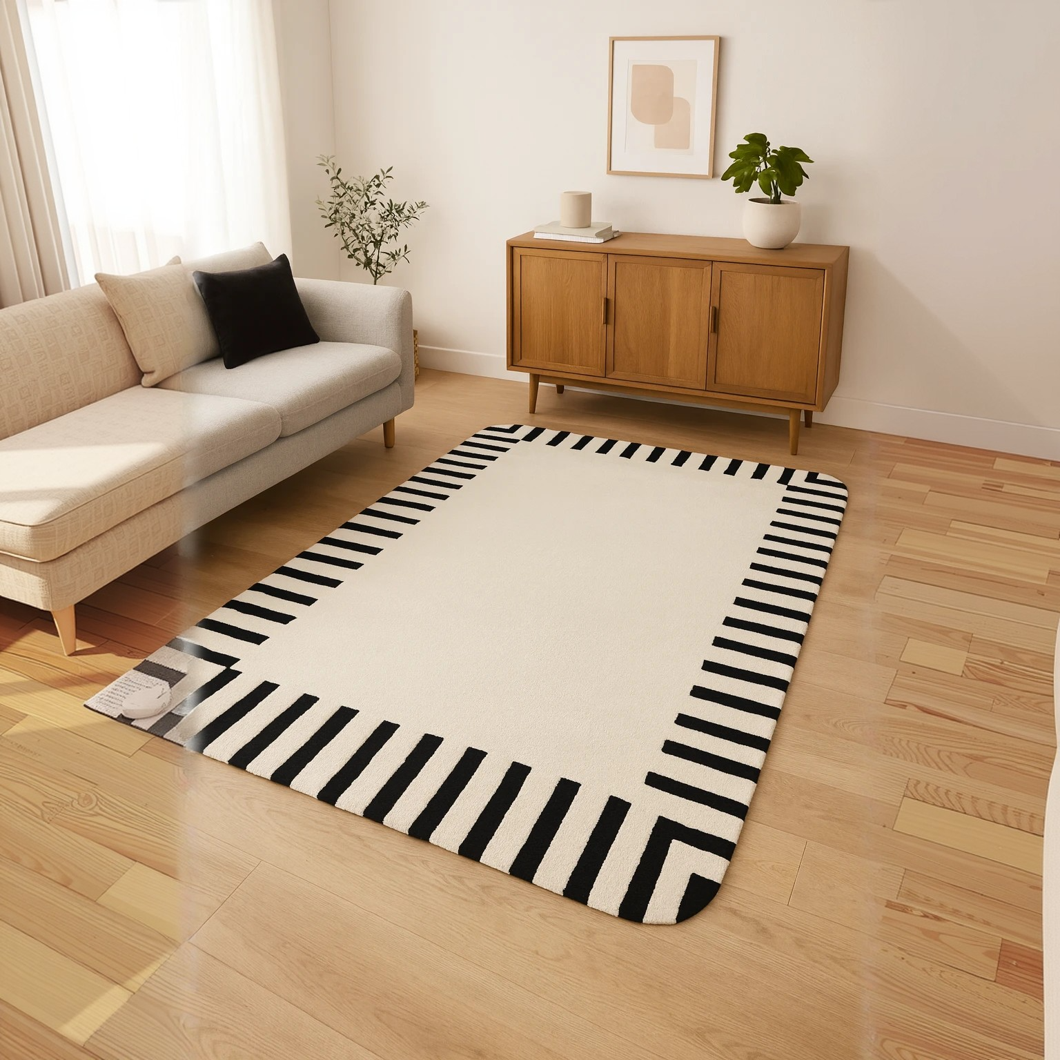 سجادة قطن و حرير، 200*300 سم