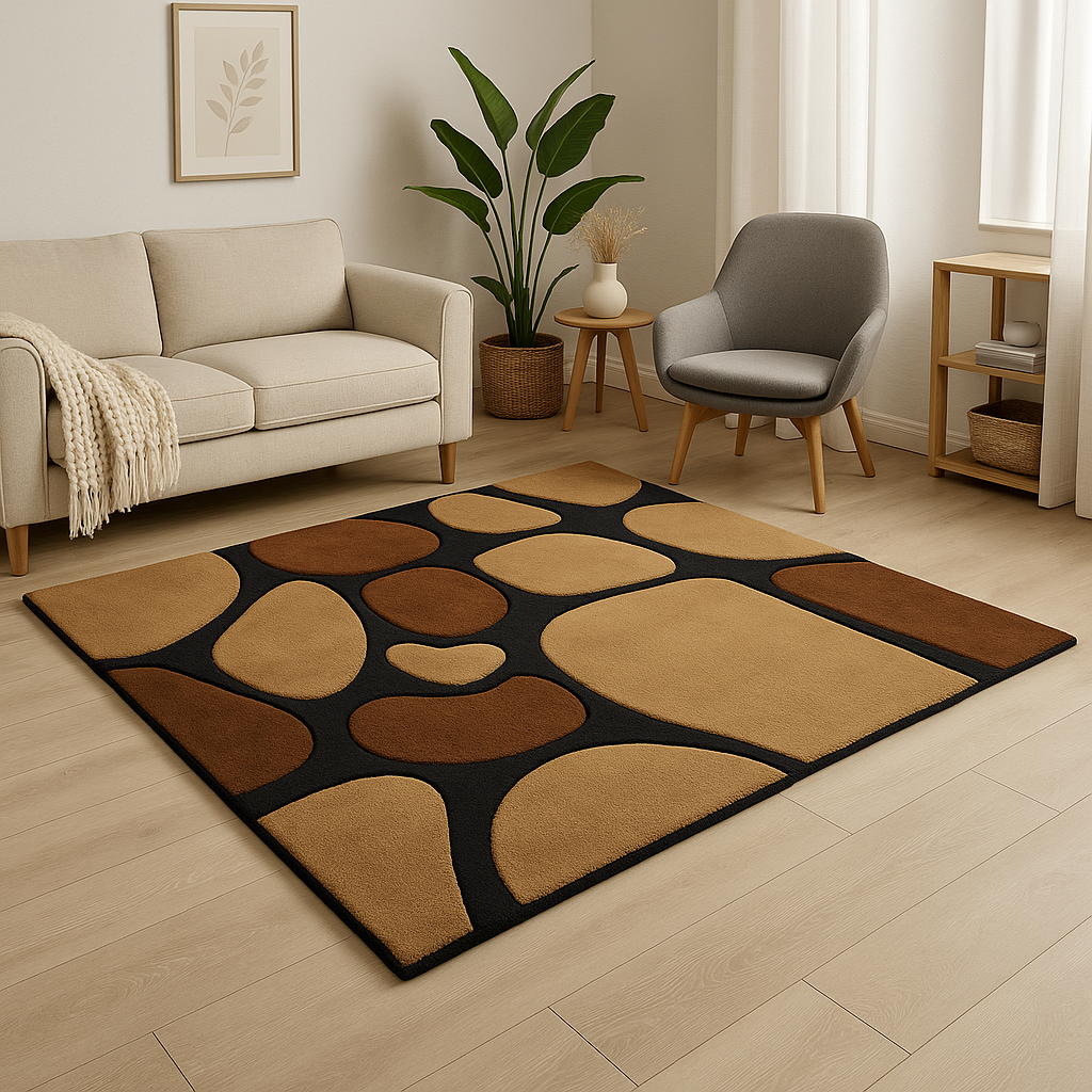 سجادة قطن و حرير، 200*200 سم