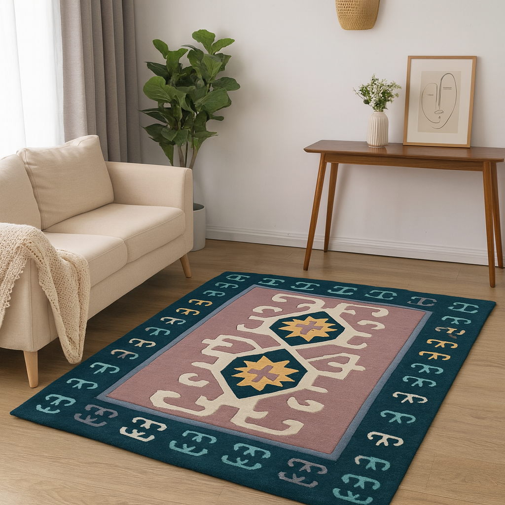 سجادة قطن و حرير، 200*300 سم