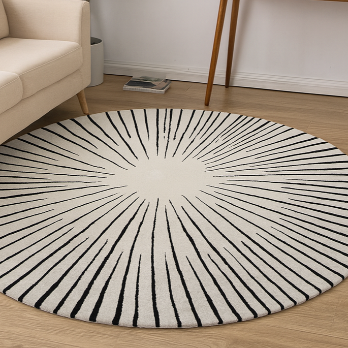 سجادة قطن و حرير، 200*200 سم