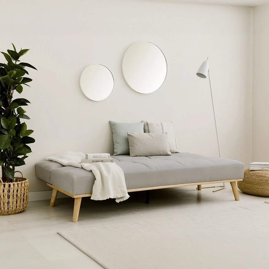 كنبة خشب زان، 190*80*90 سم