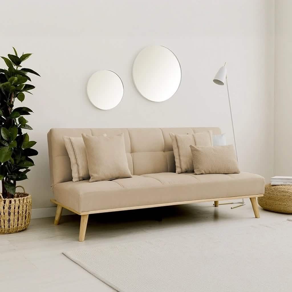 كنبة خشب زان، 190*80*90 سم