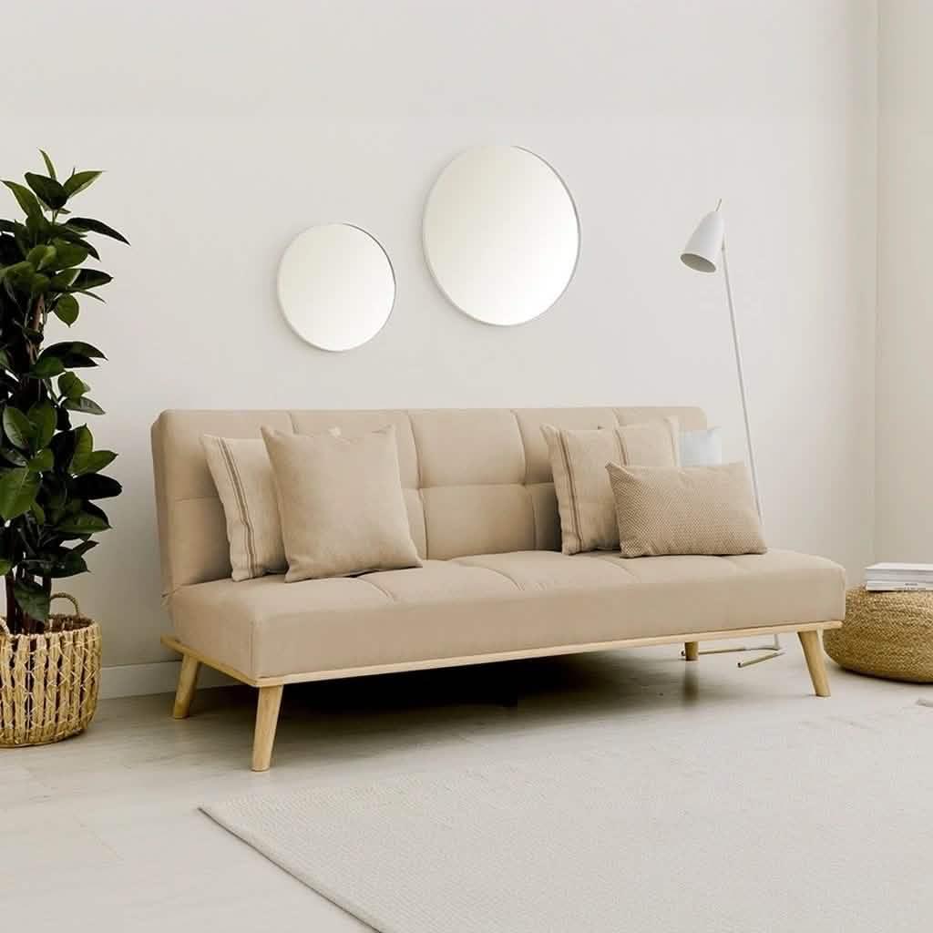 كنبة خشب زان، 190*80*90 سم