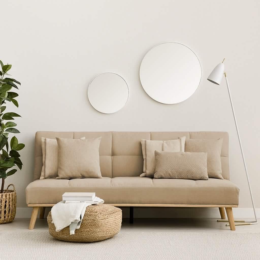 كنبة خشب زان، 190*80*90 سم