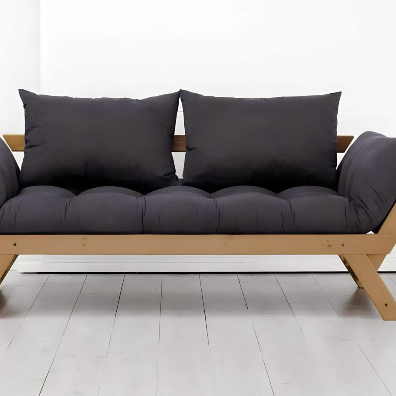 كنبة خشب زان، 165*70*75 سم