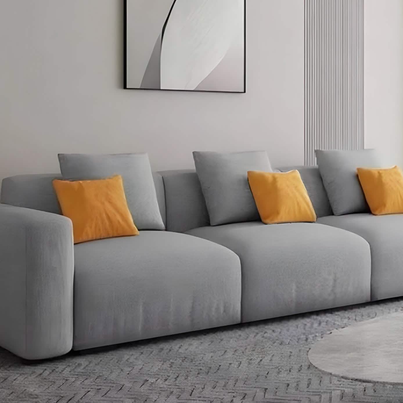 كنبة خشب زان، 240*80*90 سم