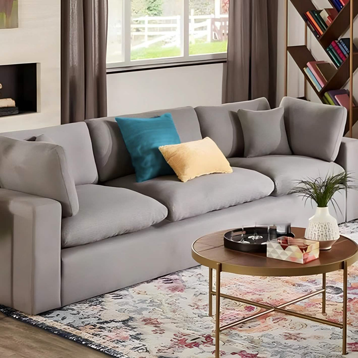 كنبة خشب زان، 240*80*90 سم