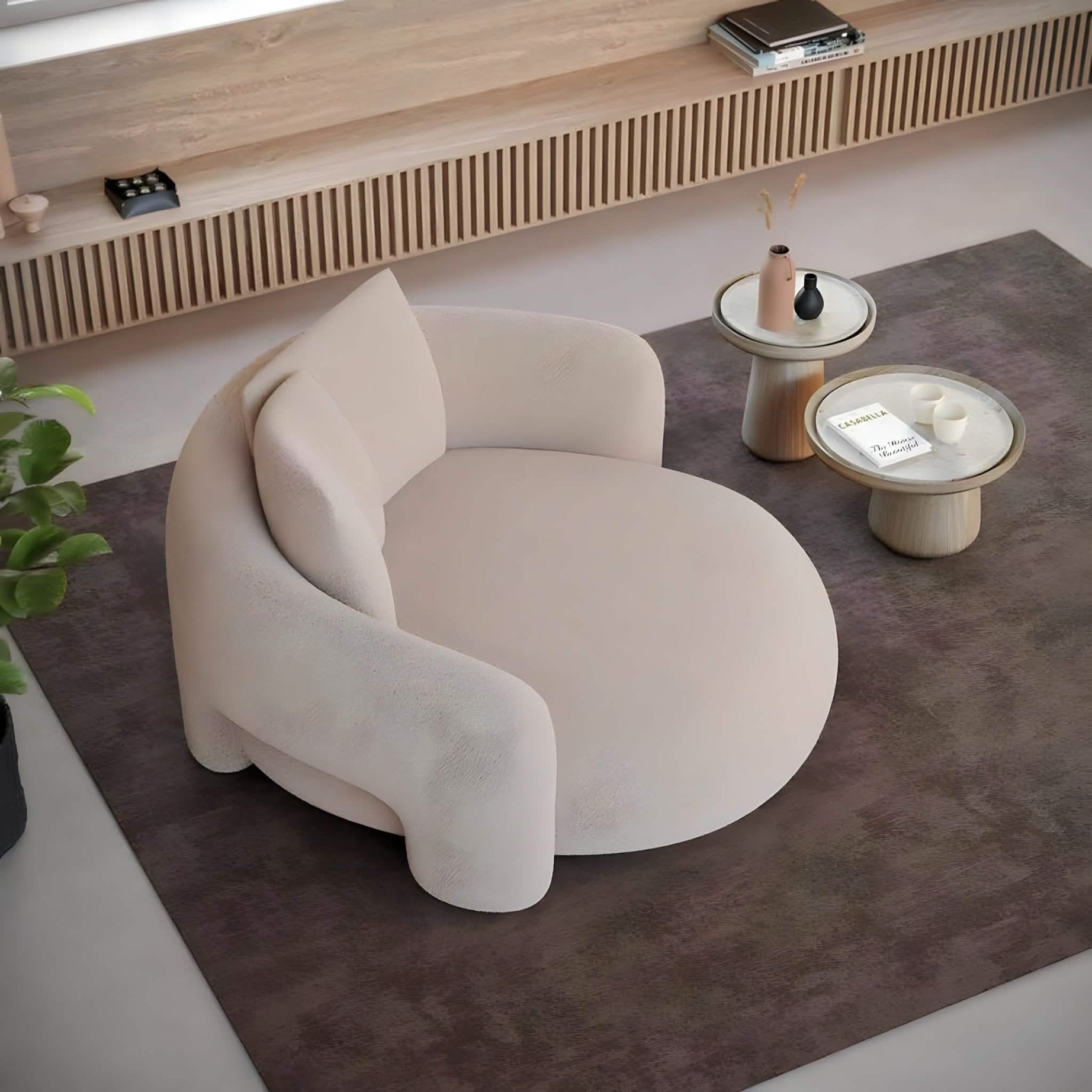 كرسي خشب زان 80*90*65 سم - CORA60 Decora Furniture