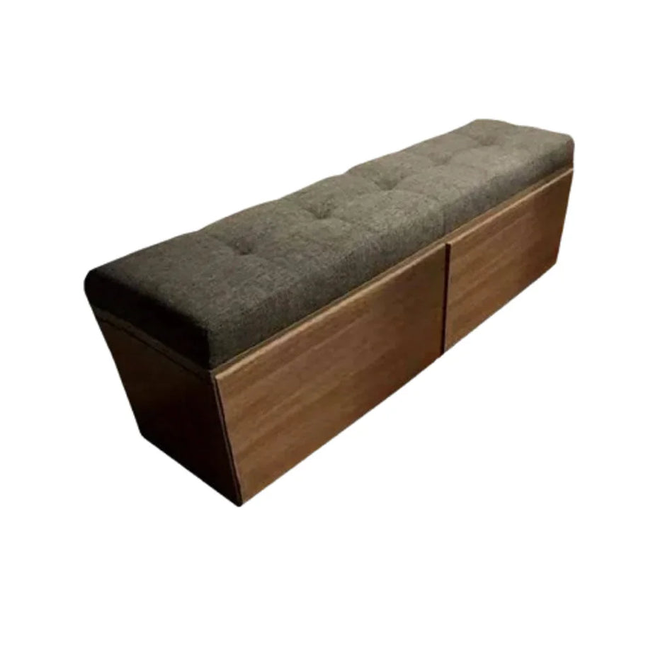 بانكيت مع جزامة خشب ام دي اف، 120*40*50 سم