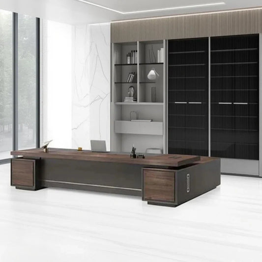 مكتب خشب ام دي اف، 200*80*75 سم