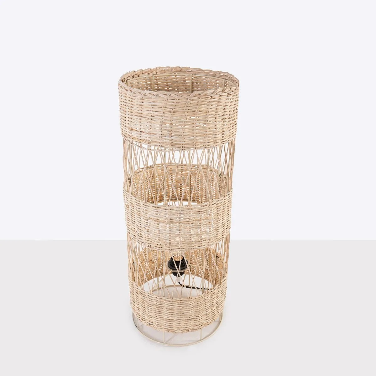 أباجورة أرضية بامبو، 25*80 سم