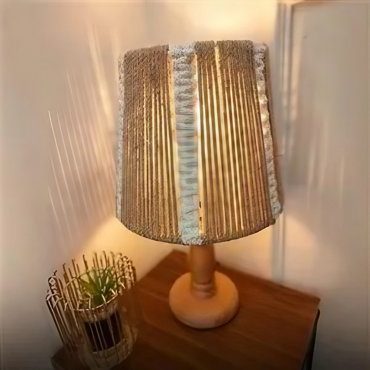 أباجورة خيوط خيش، 23*45 سم