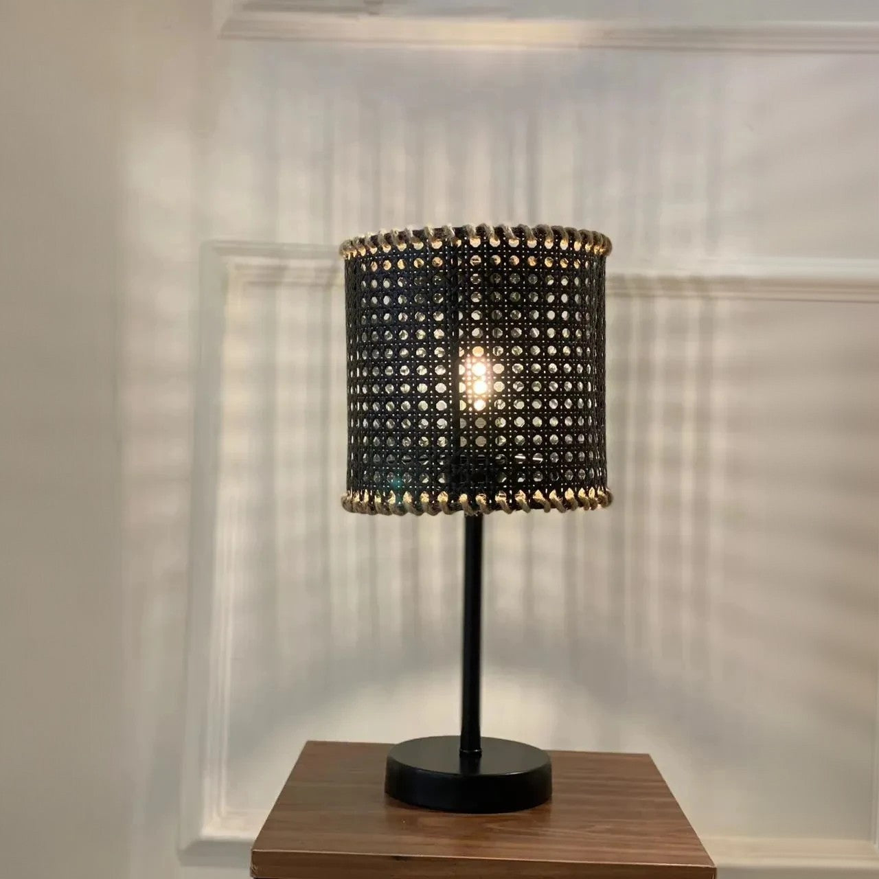أباجورة راتان، 20*45 سم