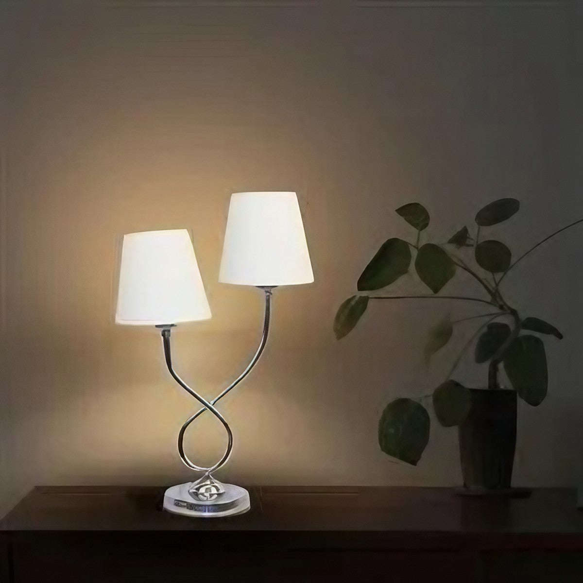 أباجورة قماش، 15*45 سم