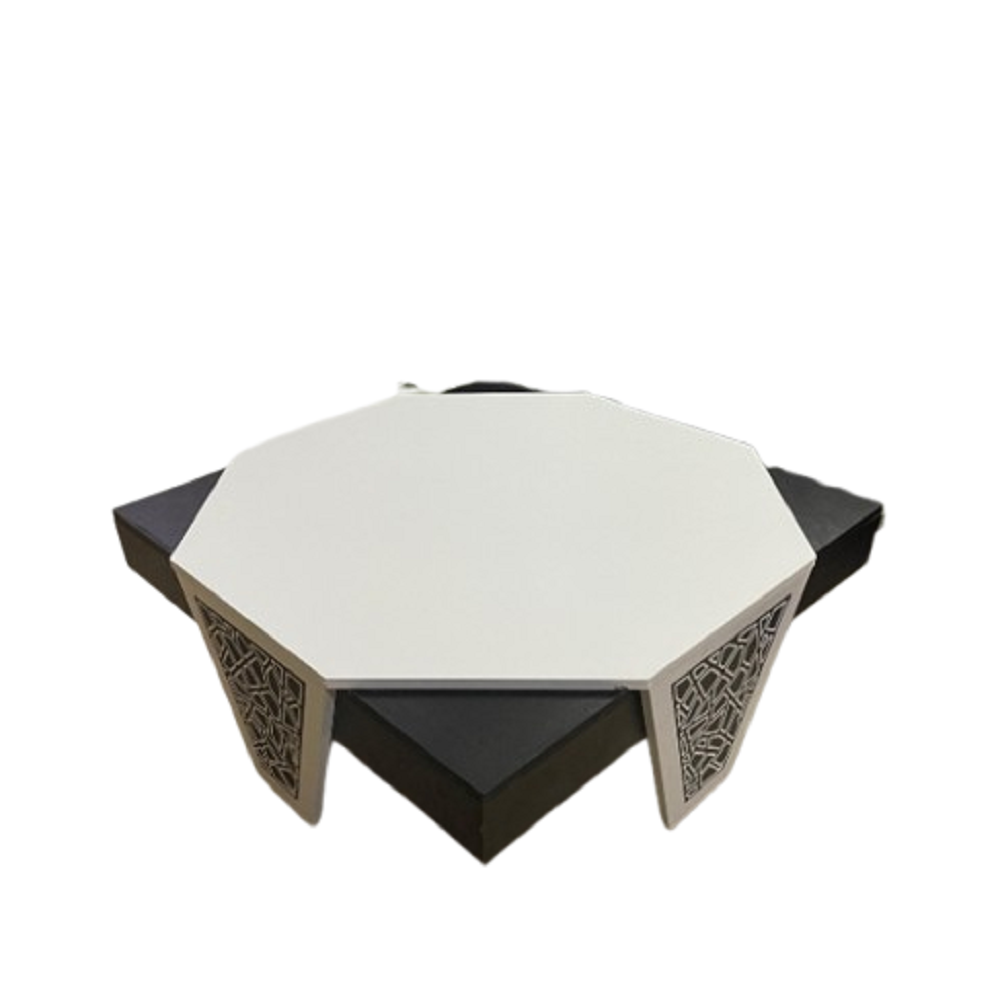 ترابيزة قهوة خشب ام دي اف، 95*95*40 سم