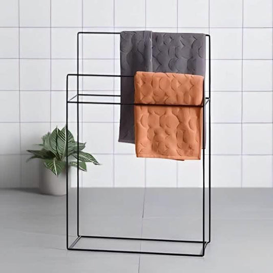 حامل مناشف ستيل، 70*20*100 سم