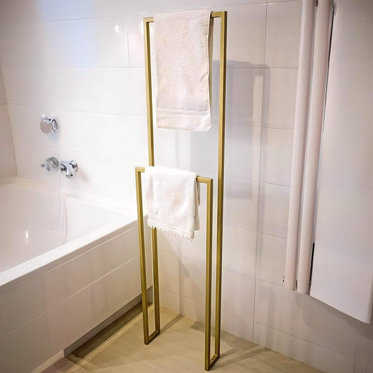 حامل مناشف ستيل، 40*15*120 سم