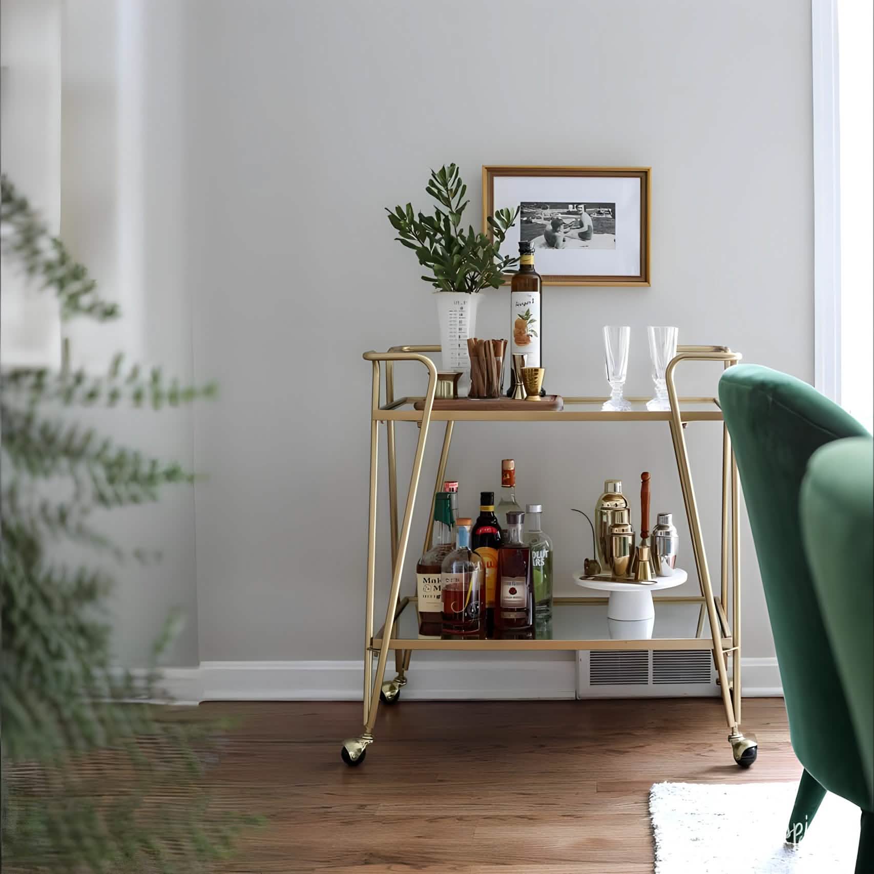 ترابيزة تقديم معدن 80*40*90 سم - RON212 Royal Iron