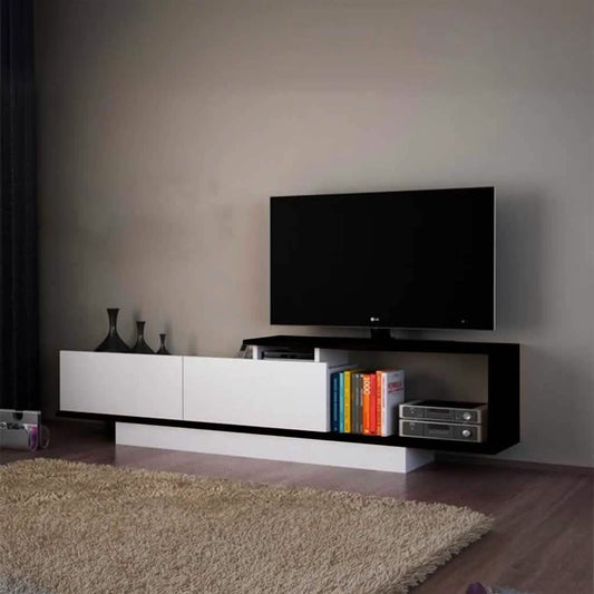 ترابيزة تليفزيون خشب ام دي اف، 180*30*45 سم