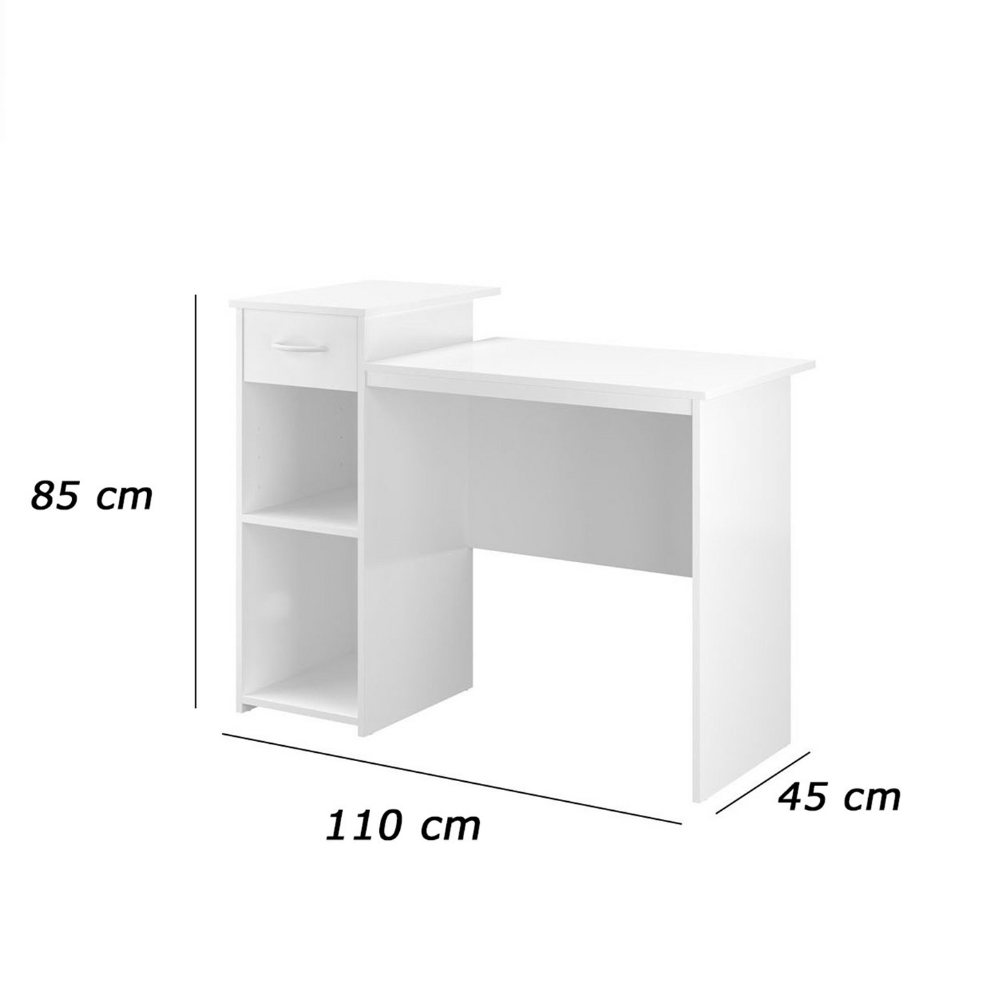 مكتب ام دي اف 110*45*85 سم - FUN406