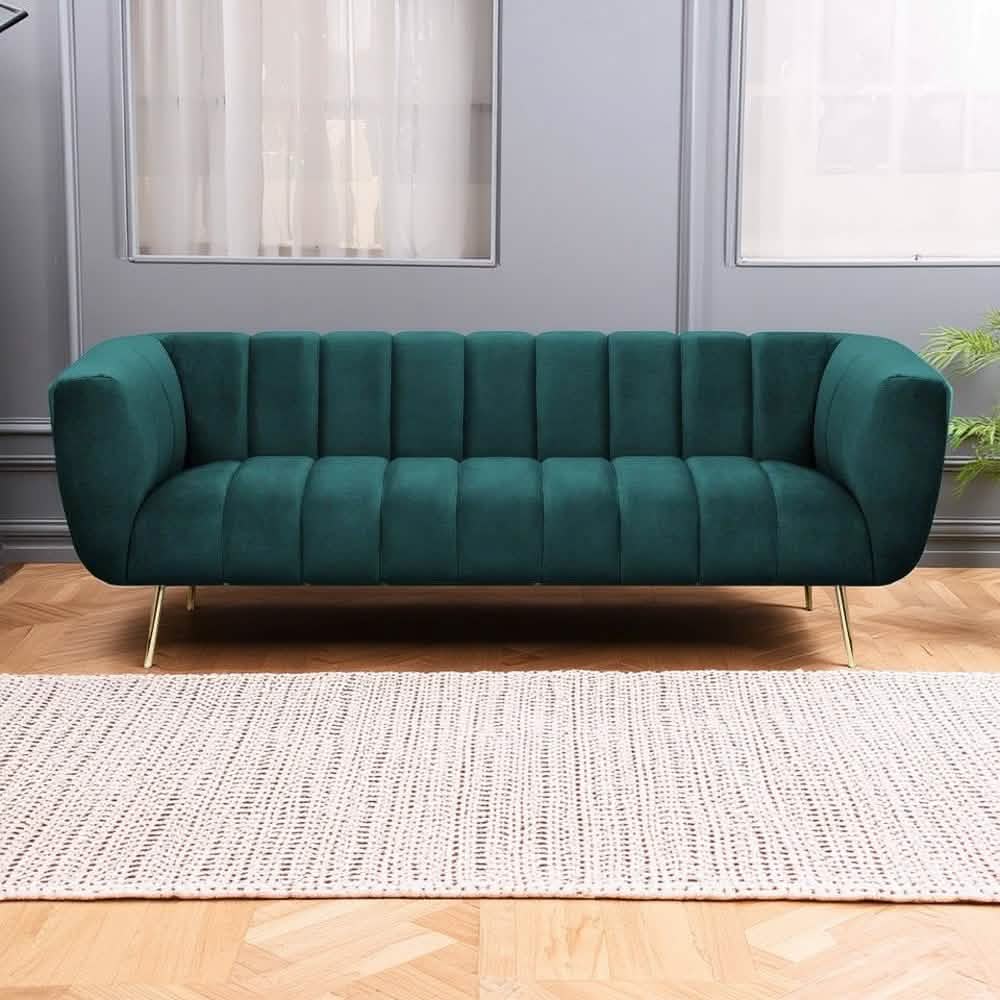 كنبة خشب زان أحمر، 210*65*80 سم