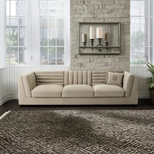 كنبة خشب زان، 230*85*75 سم