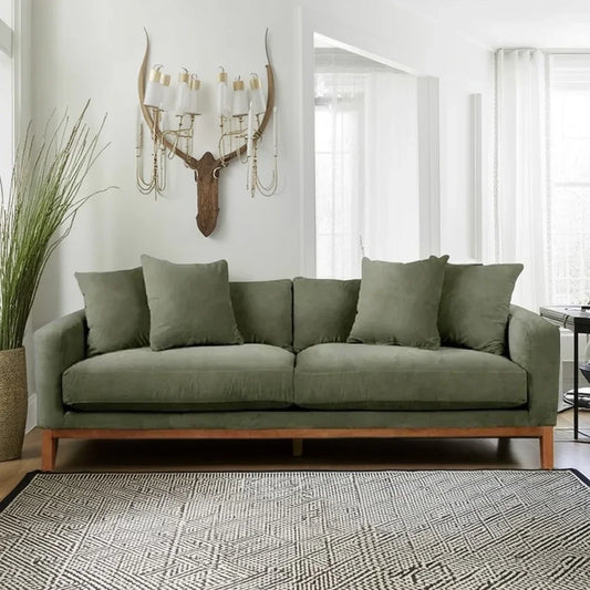 كنبة خشب زان، 220*80*85 سم