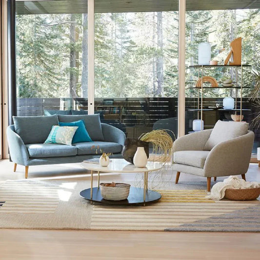 طقم أنتريه خشب زان، قطعتين