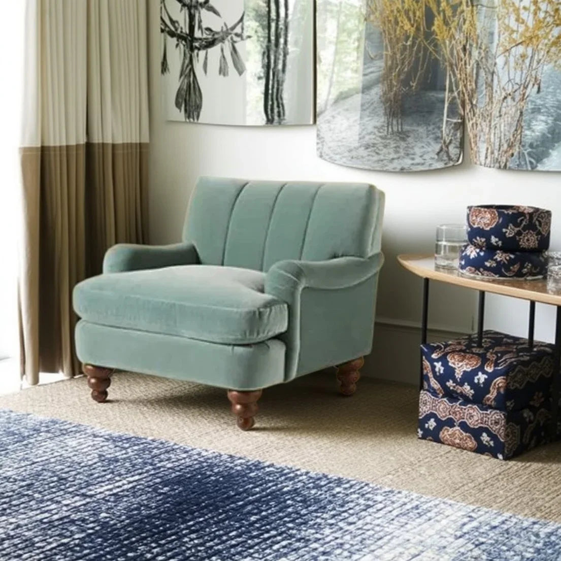 كرسي خشب زان، 80*80*90 سم